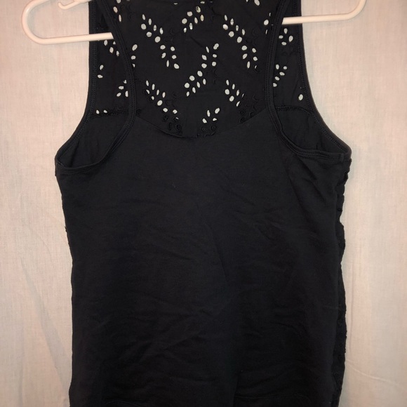 Navy blue sleeveless top - Picture 2 of 6
